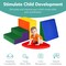 Best Choice Products 4-Piece Kids Climb & Crawl Soft Foam Block Playset Structures for Child Development